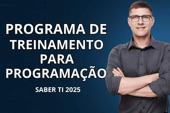 Banner do programa de estágio