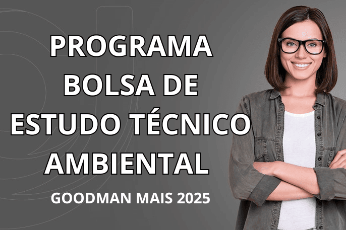 Banner do programa de estágio