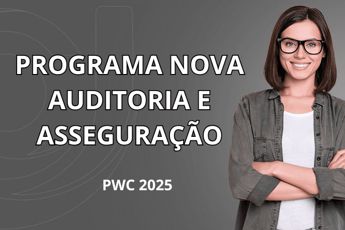 Banner do programa de estágio