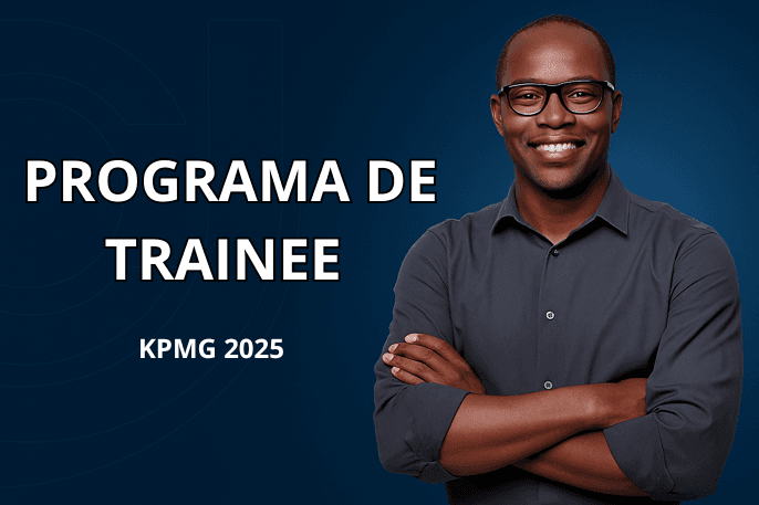 Banner do programa de estágio