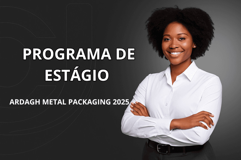 Banner do programa de estágio