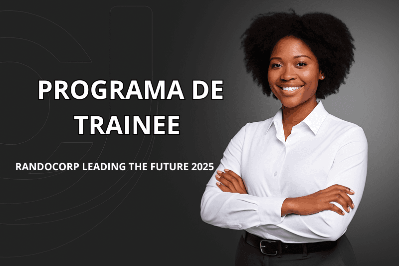 Banner do programa de estágio