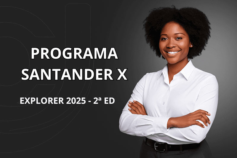 Banner do programa de estágio