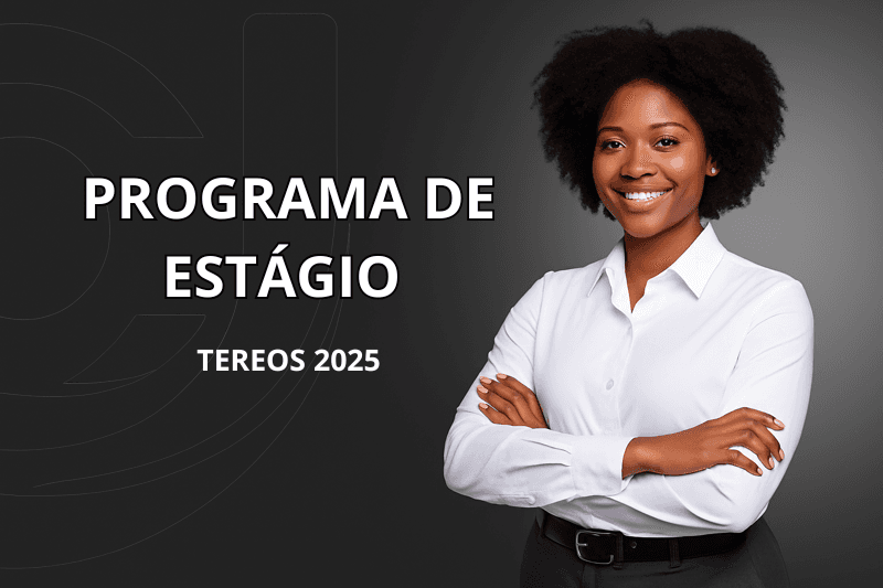 Banner do programa de estágio