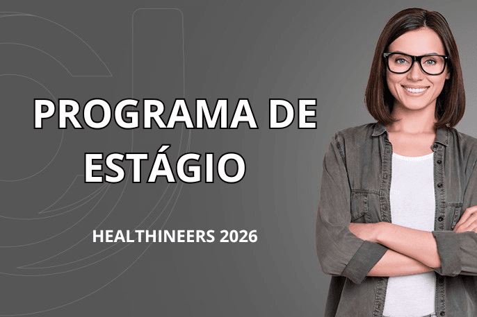 Banner do programa de estágio