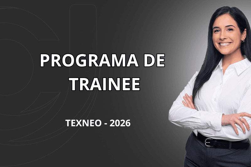 Banner do programa de estágio
