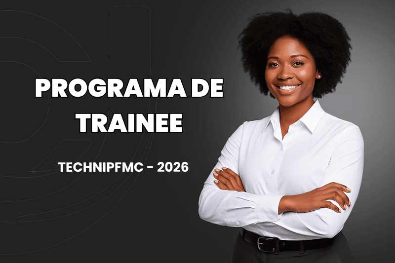 Banner do programa de estágio